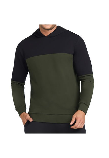 Buzo Teo Verde Militar Para Hombre Croydon