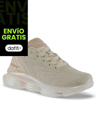 Tenis Running Ulorix Beige Croydon Para Niña Croydon