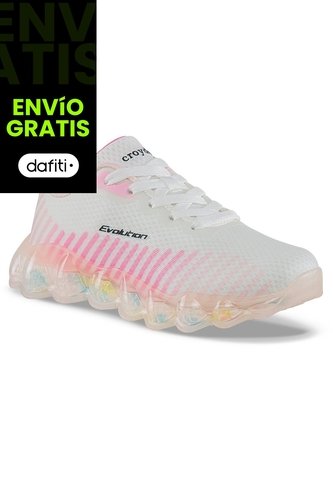Tenis Running Sillux Rosa Croydon Para Niña Croydon