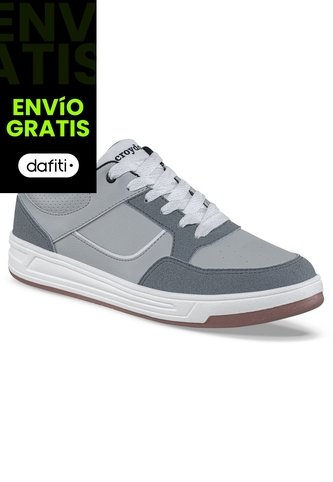 Tenis Urbanos Asgard Gris Croydon Para Hombre Croydon