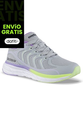 Tenis Running Qorife Gris Croydon Para Niña Croydon