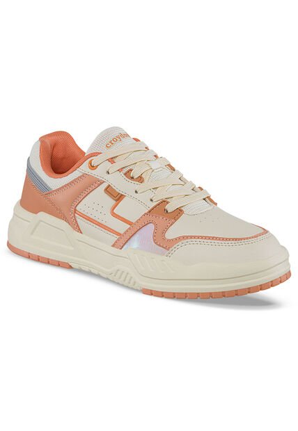 Tenis Urbanos Torx Beige-Coral Para Mujer Croydon