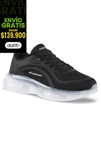 Tenis Running Lumo Negro Croydon Para Mujer Croydon