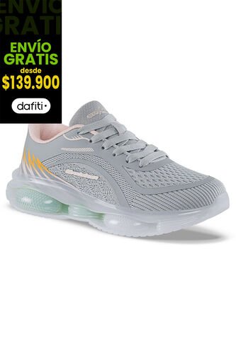 Tenis Running Lumo Gris Osc Croydon Para Mujer Croydon