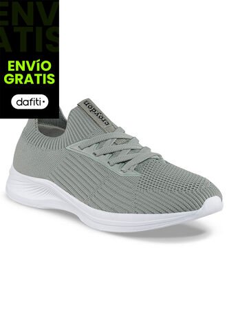 Tenis Para Caminar Floxs Verde Croydon Para Mujer Croydon