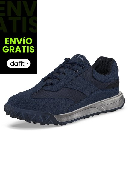 Tenis Urbanos Khepri Azul Croydon Para Hombre