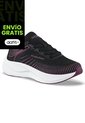 Tenis Running Xodili Negro-Mora Croydon Para Niña de Croydon