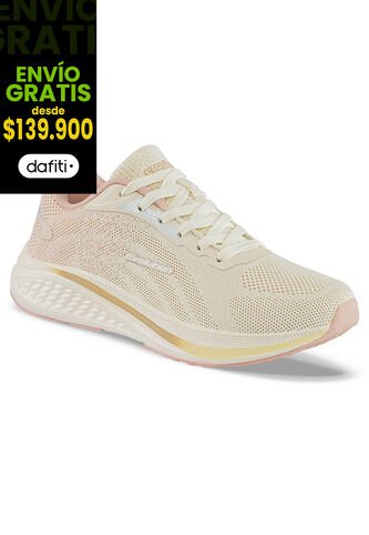 Tenis Running Zelar Beige Croydon Para Mujer Croydon