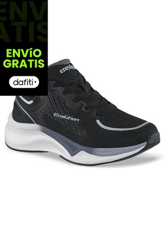 Tenis Running Coffer Negro Croydon Para Niño Croydon