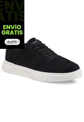 Tenis Urbanos Badar Negro-Blanco Croydon Para Hombre Croydon