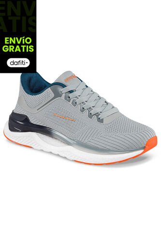 Tenis Running Sinam Gris Para Hombre Croydon Croydon