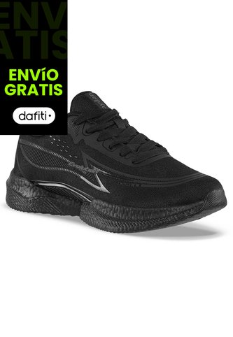 Tenis Running Minul Negro-Negro Croydon Para Mujer Croydon