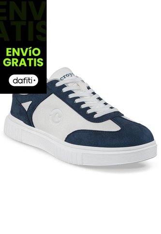 Tenis Urbanos Badar Azul Osc Croydon Para Hombre Croydon
