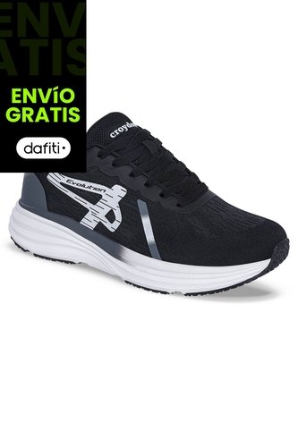 Tenis Running Rezon Negro Croydon Para Hombre Croydon