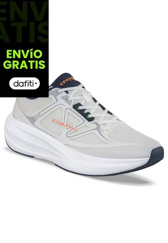 Tenis Running Qejoy Blanco Croydon Para Hombre Croydon