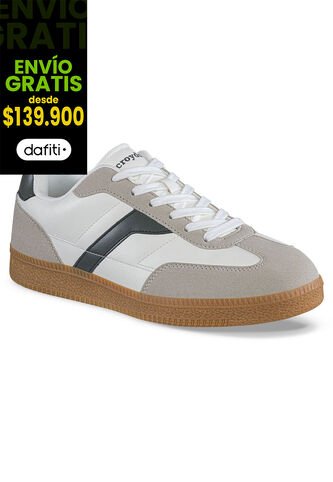Tenis Casuales Ilor Beige-Verde Croydon Para Hombre Croydon