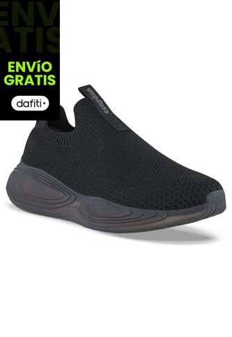 Tenis Para Caminar Tarne Negro-Negro Croydon Para Mujer Croydon