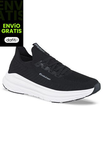 Tenis Running Sunna Negro Para Hombre Croydon Croydon