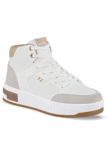 Tenis Urbanos Atrix Blanco-Gris Para Mujer Croydon