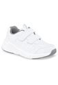 Tenis Colegio Neril V Blanco-Gris Para Niño Y Niña Croydon de Croydon