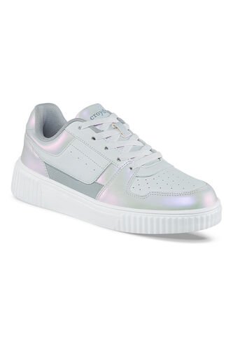 Tenis Urbanos Argenyx Blanco-Gris Para Mujer Croydon Croydon