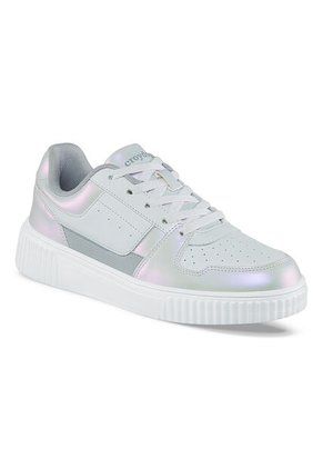 Tenis Urbanos Argenyx Blanco-Gris Para Mujer Croydon