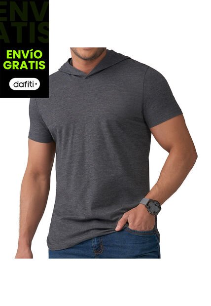 Camiseta Mario Gris Para Hombre Croydon