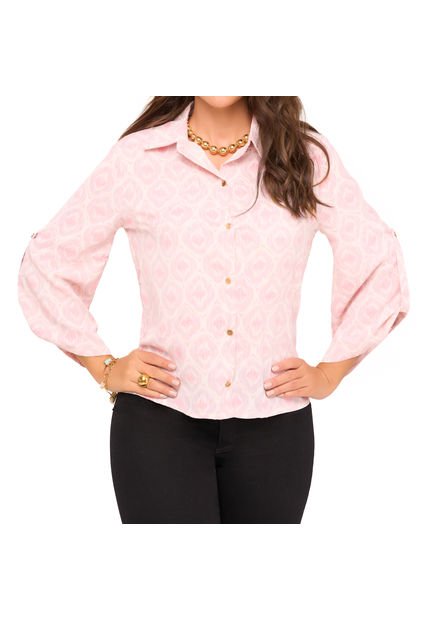 Blusa Silvy Rosa Para Mujer Croydon