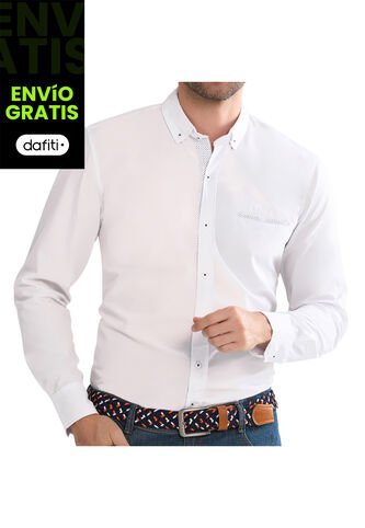 Camisa Angel Blanco Para Hombre Croydon Croydon