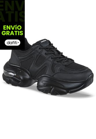 Tenis Urbanos Rini Negro Croydon Para Mujer Croydon