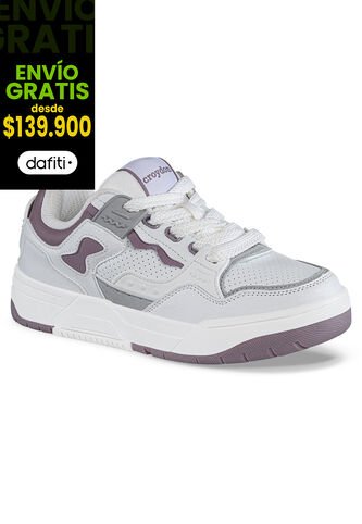 Tenis Urbanos Gimur Blanco Croydon Para Mujer Croydon