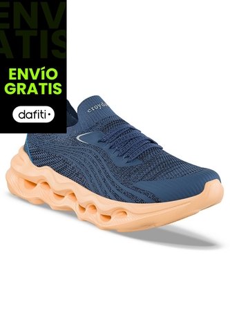 Tenis Para Caminar Nami Azul Osc Croydon Para Mujer Croydon