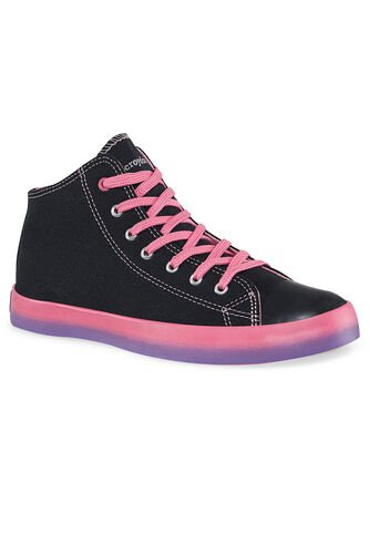 Botines Hoss Alto Negro Para Niña Croydon Croydon