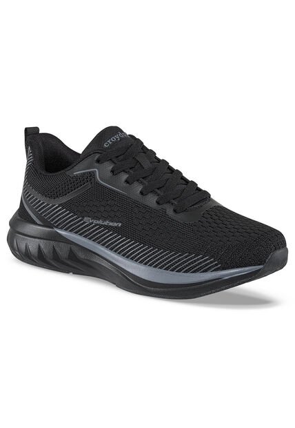 Tenis Running Zandu Negro Para Hombre Croydon