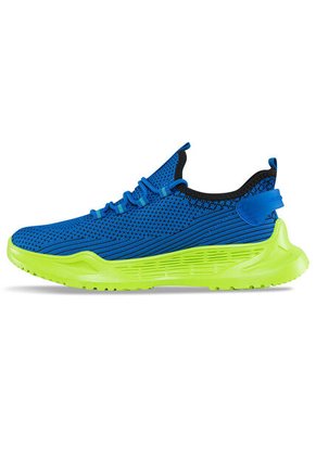 Tenis Running Wuwa Azul-Verde Para Hombre Croydon