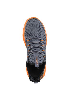 Tenis Running Wuwa Gris-Naranja Para Hombre Croydon