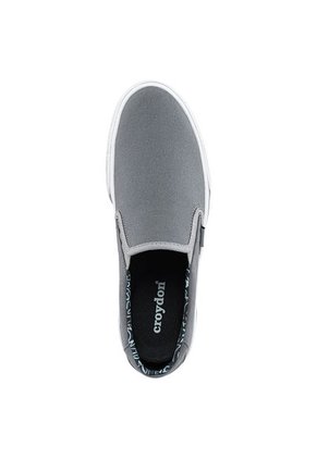 Tenis Rong Gris Para Hombre Croydon