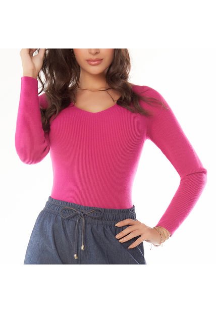 Buzo Valeria Fucsia Para Mujer Croydon