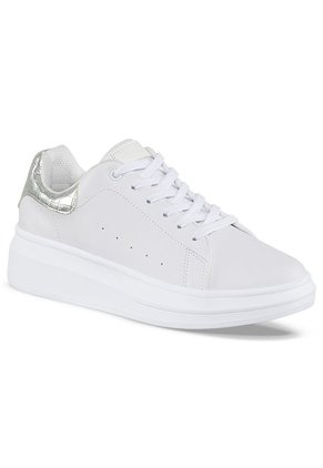 Tenis Siena Blanco-Plata Para Mujer Croydon