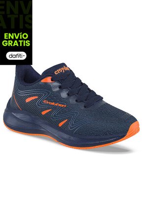 Tenis Running Zayer Azul Osc Para Niño Croydon
