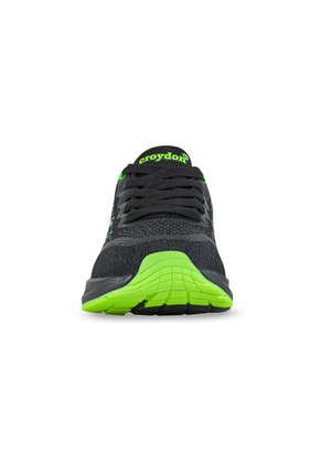 Tenis Running Zayer Negro Para Niño Croydon