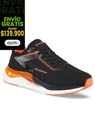 Tenis Running Sibo Negro Croydon Para Hombre Croydon