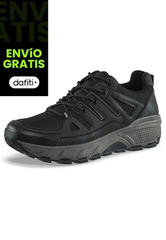 Zapatos Outdoor Hudson Negro Croydon Para Hombre Croydon