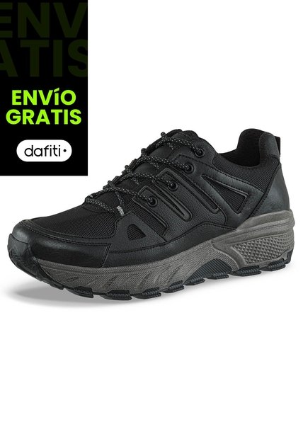 Zapatos Outdoor Hudson Negro Croydon Para Hombre
