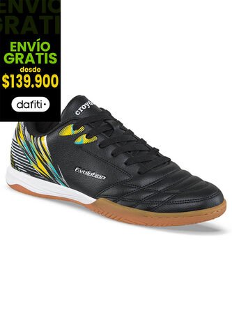 Guayos Futsal Quidol Negro Croydon Para Hombre Croydon