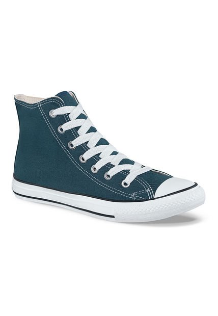 Tenis Discovery Alto Azul Para Hombre Y Mujer Croydon