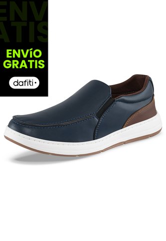Tenis Casuales Hank Azul Croydon Para Hombre Croydon