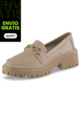 Mocasines Charit Café Claro Croydon Para Mujer Croydon