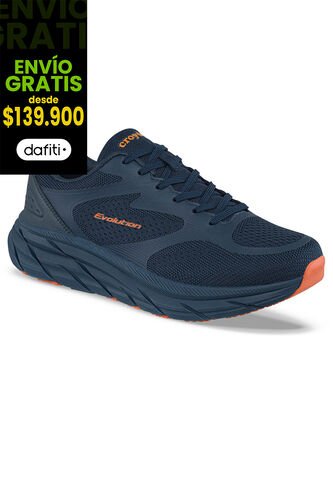 Tenis Running Kelt Azul Osc Croydon Para Hombre Croydon