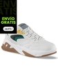 Tenis Urbanos Doter Blanco-Blanco Croydon Para Hombre de Croydon